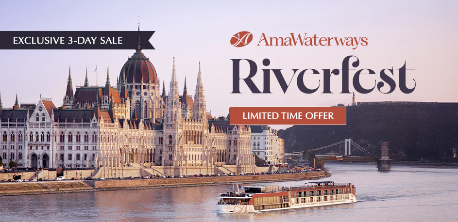 AmaWaterways Riverfest 3-Day Sale