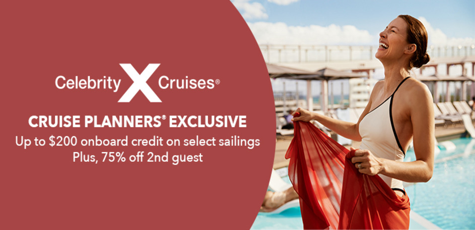 Celebrity Cruises Exclusive Onboard Credit